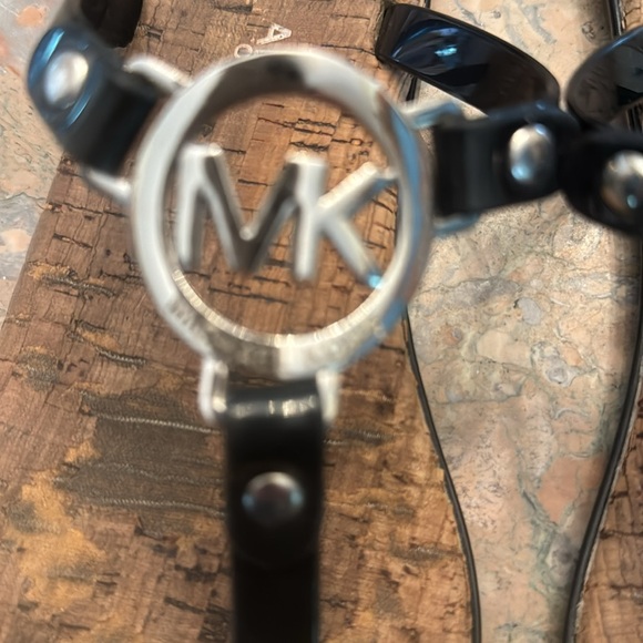 Michael Kors jelly MK logo sandals flip flops - Picture 2 of 3